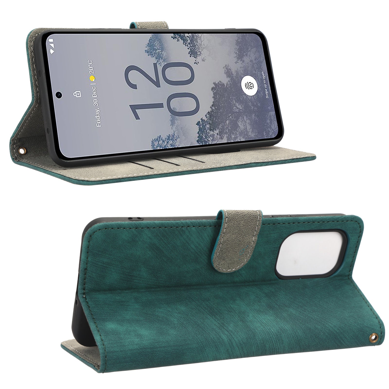 Pro Nokia X30 5G magnetická spona PU kožený kryt telefonu s blokováním RFID Pouzdro na telefon odolné proti poškrábání se stojánkem na peněženku Pro Nokia X30 5G magnetická spona PU kožený kryt telefonu s blokováním RFID Pouzdro na telefon odolné proti poškrábání se stojánkem na peněženku
